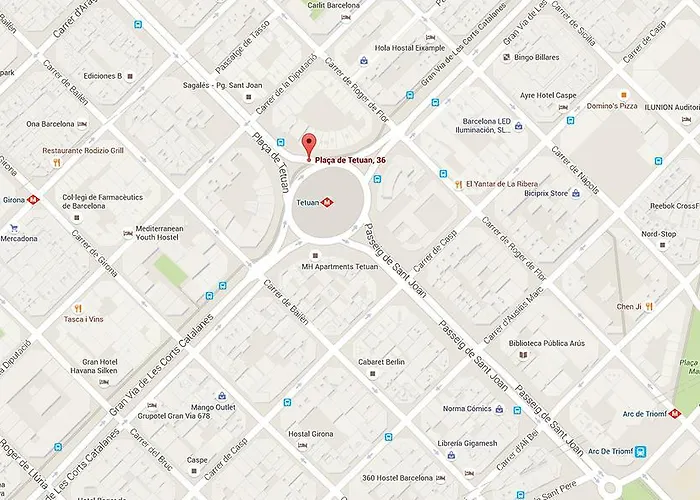 Apartmán Click&flat Luxury Tetuan Barcelona